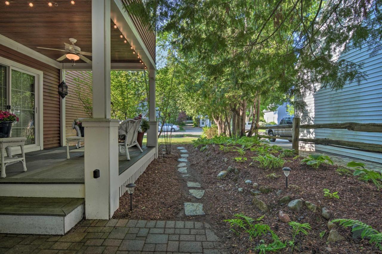 Downtown Charlevoix Duplex Half Mi To Lake Michigan Exterior foto