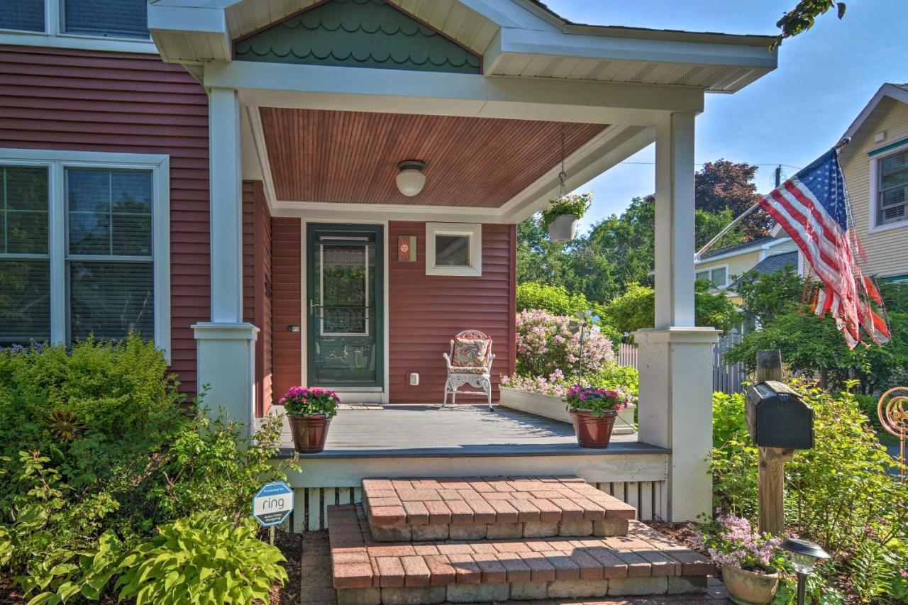 Downtown Charlevoix Duplex Half Mi To Lake Michigan Exterior foto